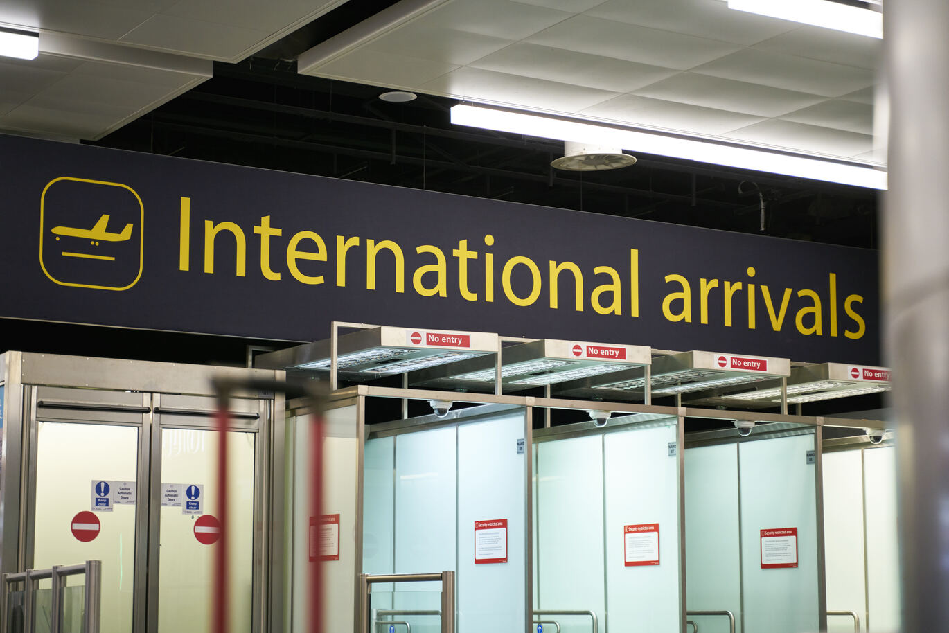 International flight booking
